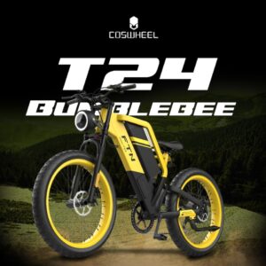 Coswheel T24 Bumblebee 24 inch fat tire electric bike